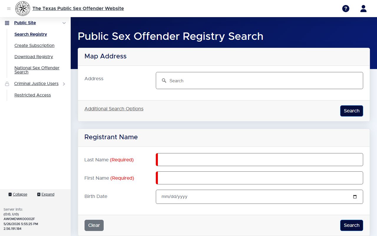 Harris County traffic court records context with the Texas DPS public search
