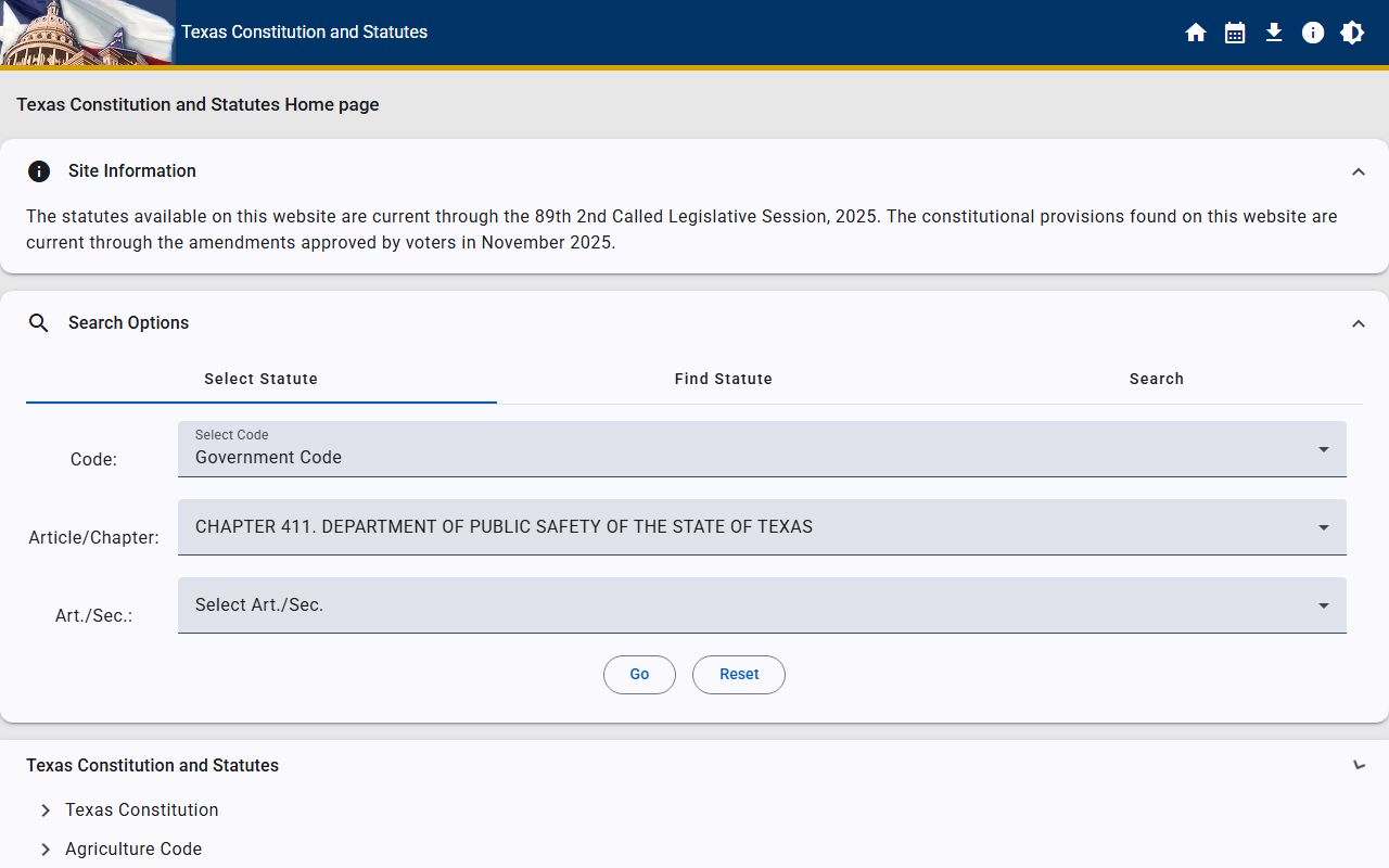 Harris County warrant records Texas Government Code Chapter 411 nondisclosure statute page
